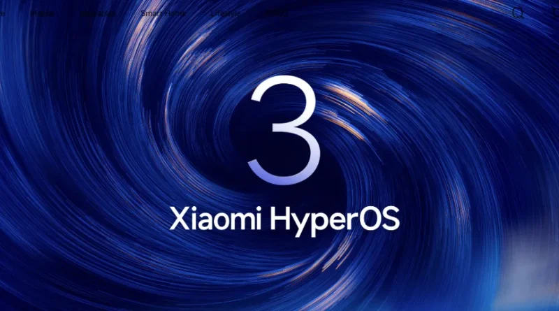 Ilustrasi pembaruan sistem operasi HyperOS 3.3 pada perangkat smartphone.