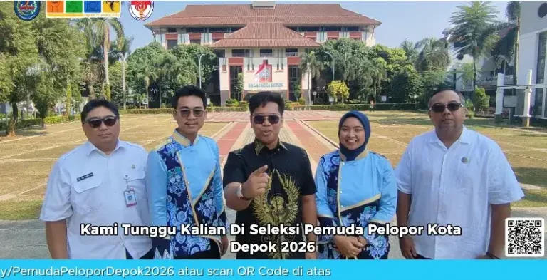 Ilustrasi Pemuda Pelopor Depok untuk Stapo.id
