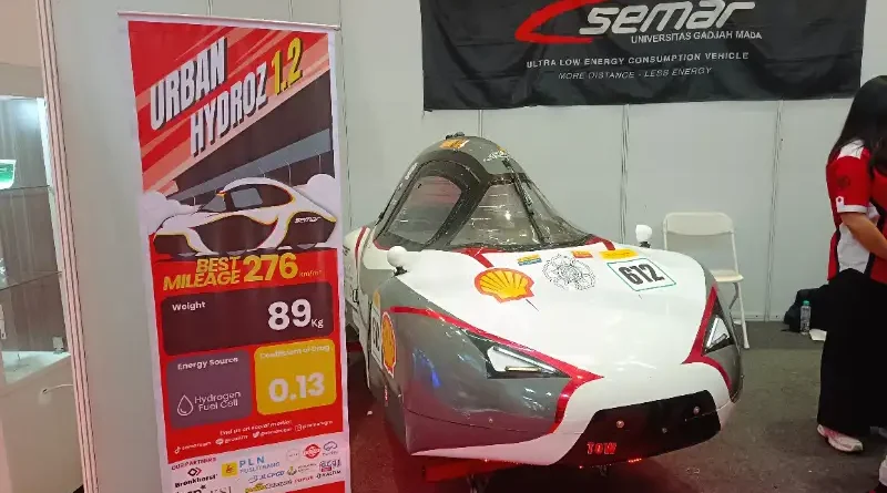 Inovasi mobil hidrogen Urban Hydroz 1.2