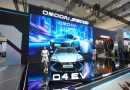 Skenario visual teknologi mobil listrik dengan basis kecerdasan buatan cerdas masa depan