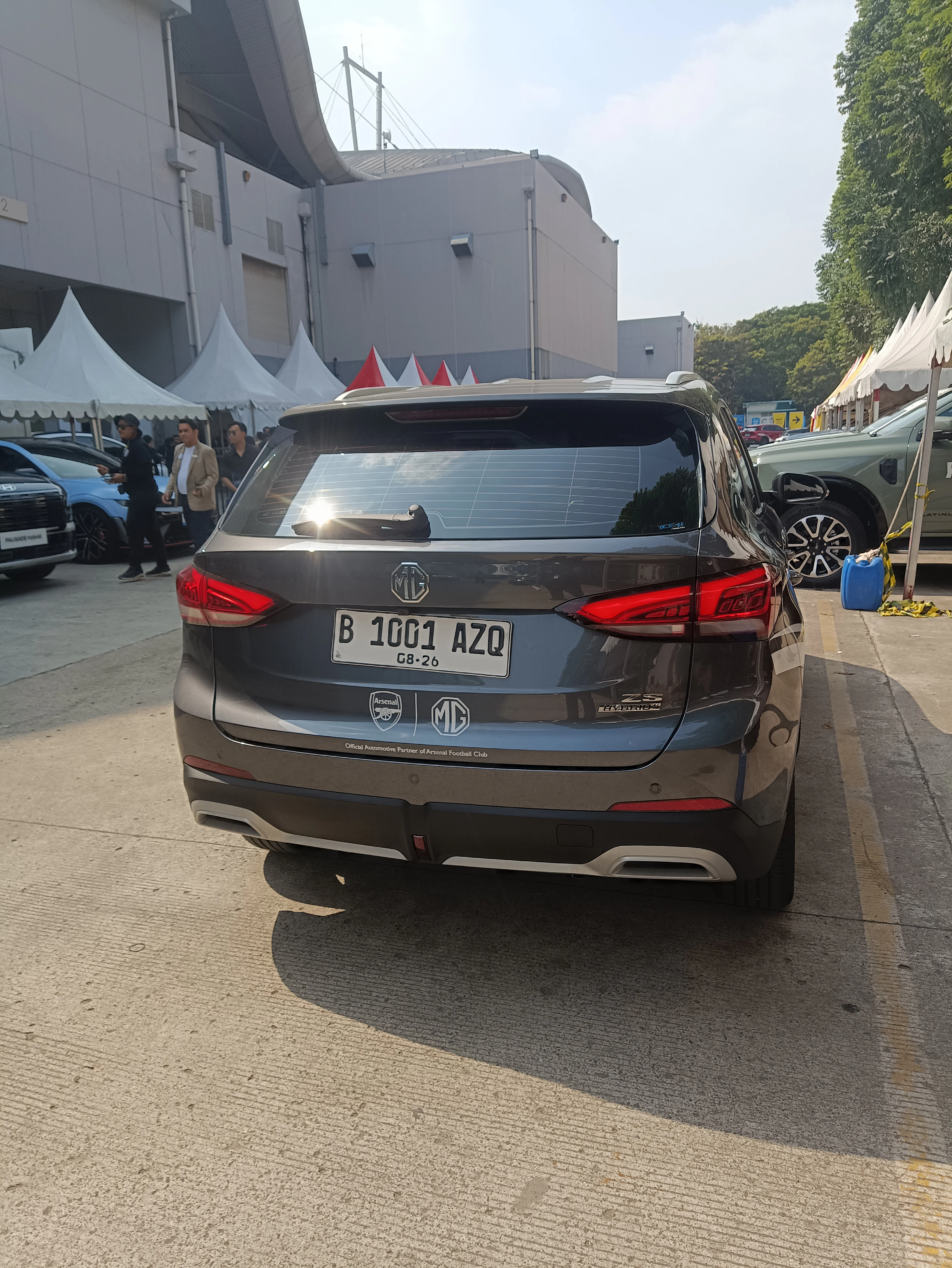 Eksterior Belakang MG ZS Hybrid+ (arsip stapo.id)