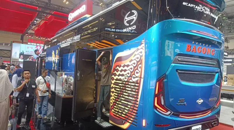 Sasis bus modern premium dengan teknologi retarder pengereman canggih