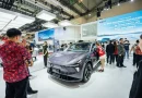 Model SUV listrik pintar global terbaru XPENG L03 yang mengusung desain futuristik modern