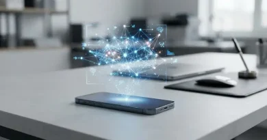 Fitur AI Smartphone yang Benar-Benar Bermanfaat untuk Pengguna Ilustrasi teknologi kecerdasan buatan pada layar gawai pintar.