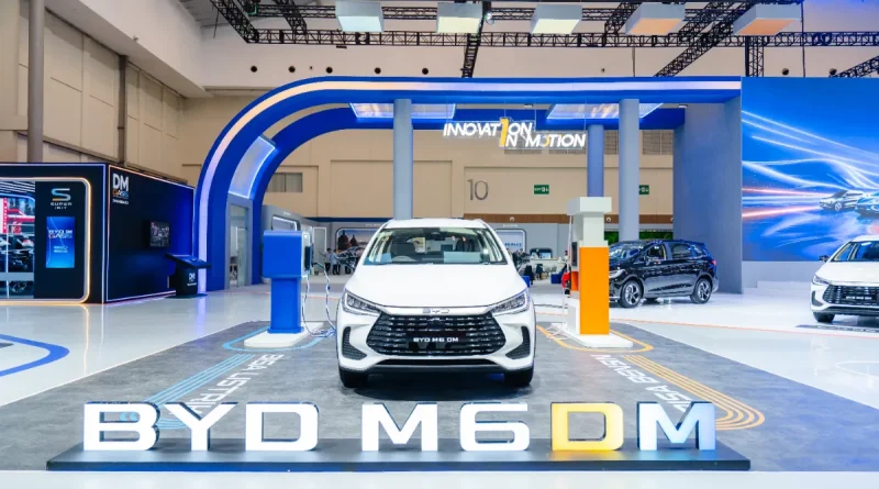 Visualisasi konseptual teknologi dual mode BYD untuk efisiensi dan performa tinggi