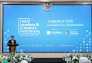 Ilustrasi konsep gaya hidup halal modern