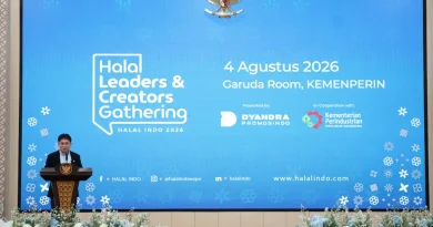Ilustrasi konsep gaya hidup halal modern