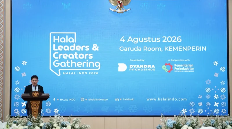 Ilustrasi konsep gaya hidup halal modern