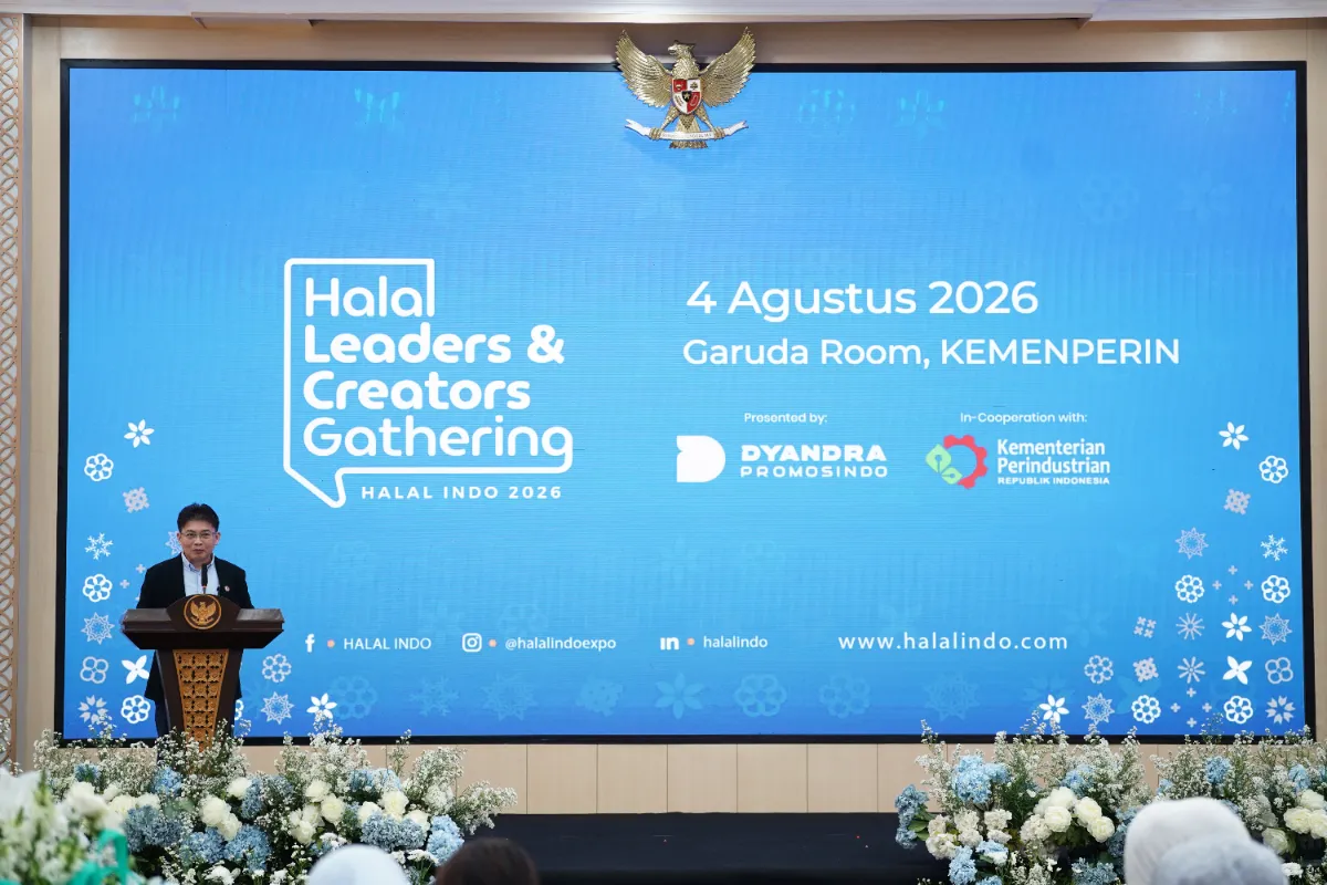Ilustrasi konsep gaya hidup halal modern
