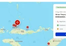 Grafik seismik dan pergeseran sesar tektonik bumi