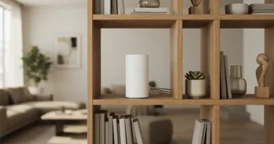 Cara Menempatkan Router agar Sinyal Internet Maksimal di Rumah Router nirkabel diletakkan di tempat tinggi di ruang keluarga
