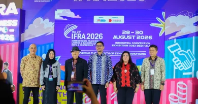 Ilustrasi simbol kemitraan dan pertumbuhan bisnis berkelanjutan
