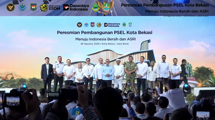 Ilustrasi teknologi pengolahan sampah menjadi energi listrik ramah lingkungan