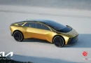 Visualisasi konsep interior digital dan futuristis dari Kia Vision Meta Turismo