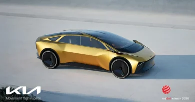 Kia Vision Meta Turismo Raih Red Dot Award 2026, Hadirkan Grand Tourer untuk Era Digital Visualisasi konsep interior digital dan futuristis dari Kia Vision Meta Turismo