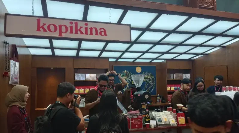 Ilustrasi biji kopi Kopikina untuk Stapo.id