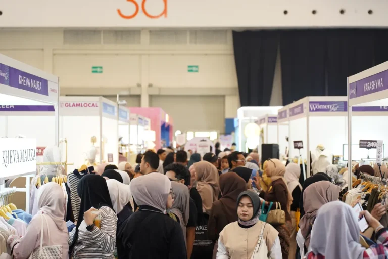 Ilustrasi simbolis kolaborasi dan pemberdayaan perempuan Indonesia Women Fest 2027