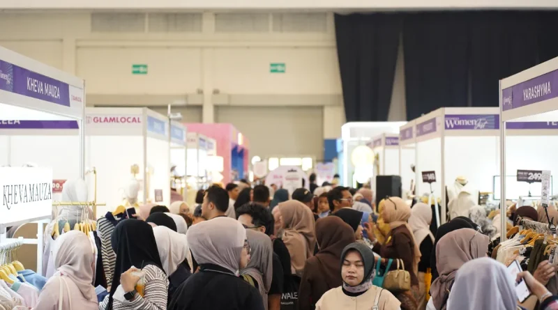 Ilustrasi simbolis kolaborasi dan pemberdayaan perempuan Indonesia Women Fest 2027