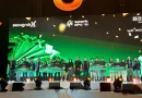 Simbol inovasi teknologi digital untuk melambangkan program Spark Arc 2026 oleh BNI Ventures.