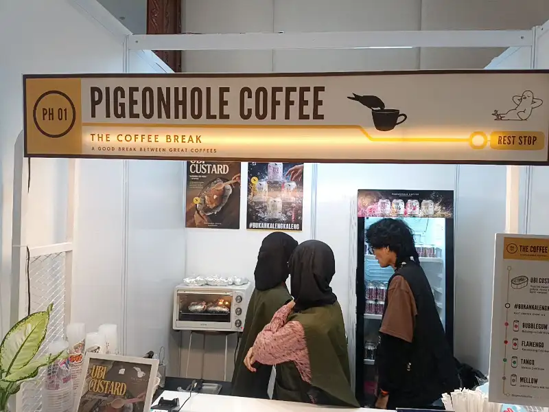 Ilustrasi Pigeonhole Coffee untuk Stapo.id