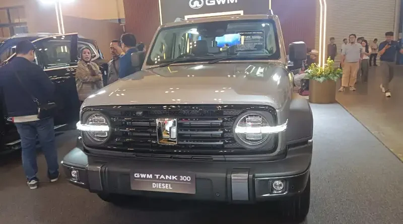 Ilustrasi SUV GWM Tank 300 Diesel untuk Stapo.id