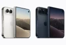 iPhone Duo Resmi Meluncur, Ini Spesifikasi dan Fitur Lengkapnya Ilustrasi konseptual smartphone lipat premium di atas meja marmer dengan pencahayaan editorial