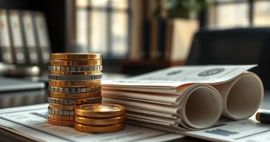 Ilustrasi konsep pasar modal obligasi negara SBN dan instrumen investasi finansial