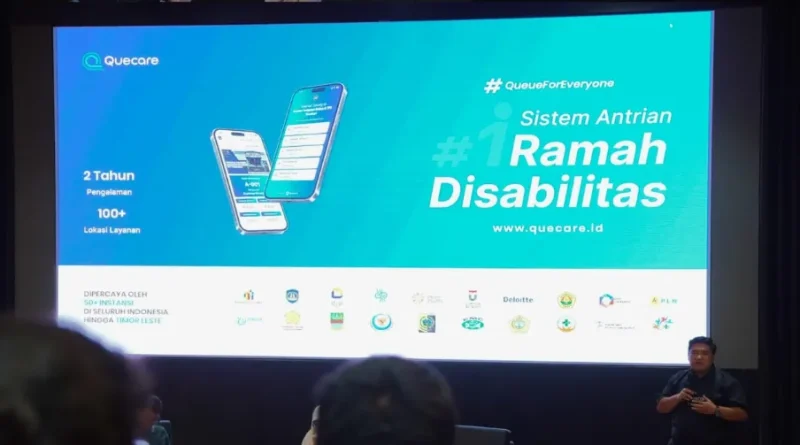 Sistem antrean digital inklusif ramah disabilitas oleh Quecare