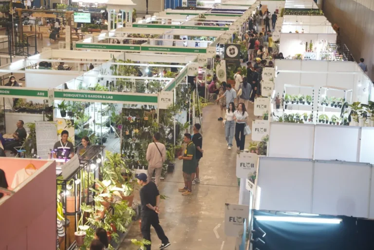Ilustrasi pameran tanaman hias dan florikultura FLOII Expo 2026