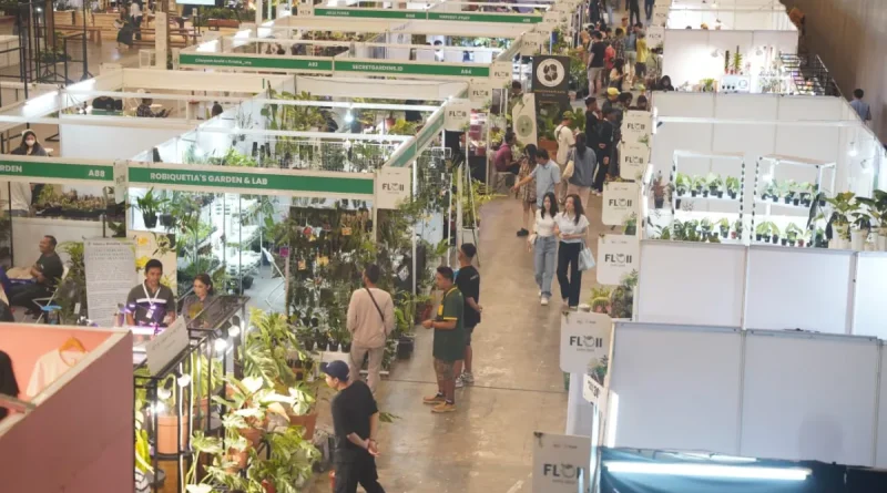 Ilustrasi pameran tanaman hias dan florikultura FLOII Expo 2026