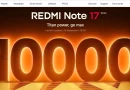 Ilustrasi konsep teknologi baterai berdaya besar dan komponen perangkat keras Redmi Note 17