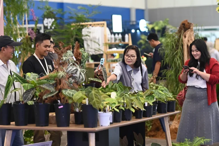 Penyelenggaraan hari kedua FLOII Expo 2026 di ICE BSD Tangerang