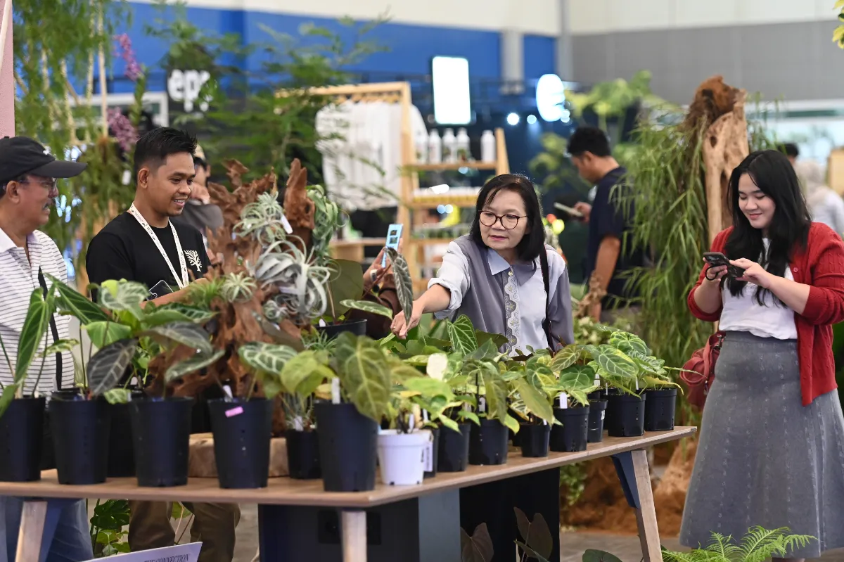 Penyelenggaraan hari kedua FLOII Expo 2026 di ICE BSD Tangerang