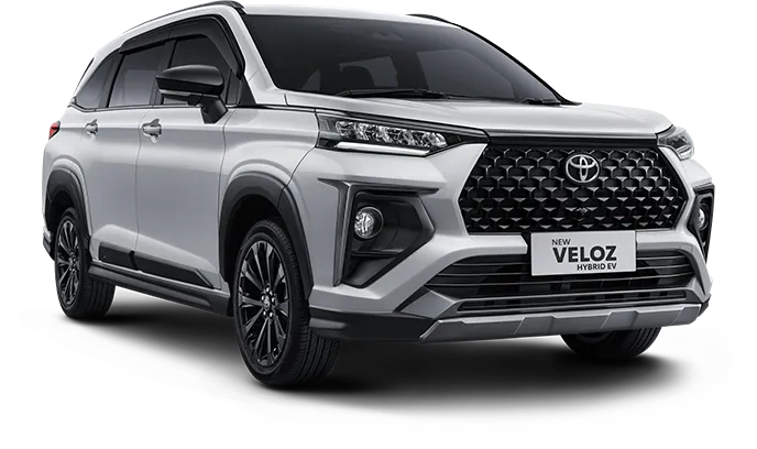 Konsep visual teknologi kendaraan hybrid modern dengan pencahayaan sinematik