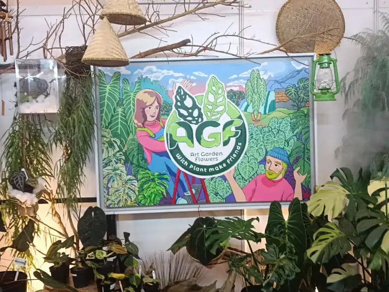 Ilustrasi Tanaman Hias eksotis untuk Stapo.id