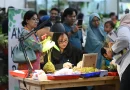 Koleksi tanaman hias langka dan tanaman platycerium dalam pameran florikultura