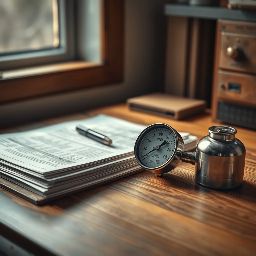 Konsep representasi anggaran kompensasi energi dengan pengukur tekanan dan laporan keuangan