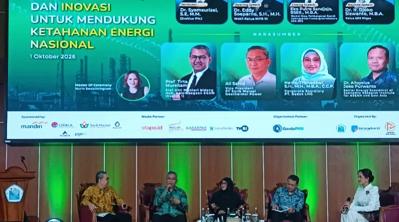 Ilustrasi energi panas bumi untuk Stapo.id