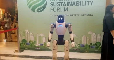Asix Perkenalkan Lumi di IISF 2026: Robot Pembantu Kantor Modern Bernilai Miliaran Rupiah Ilustrasi robot customer service untuk Stapo.id