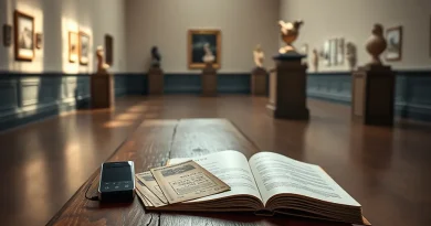 Hari Museum Nasional 2026: Sejarah dan 5 Museum Yang Cocok untuk Museum Date Ilustrasi tiket pameran dan suasana galeri museum untuk memperingati Hari Museum Nasional