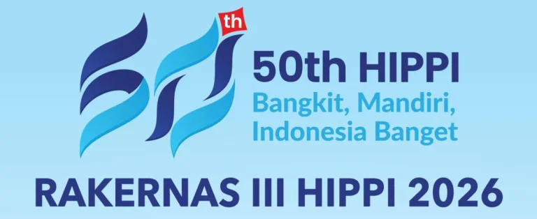 Ilustrasi dokumen strategi bisnis nasional dan medali peringatan 50 tahun kemandirian ekonomi