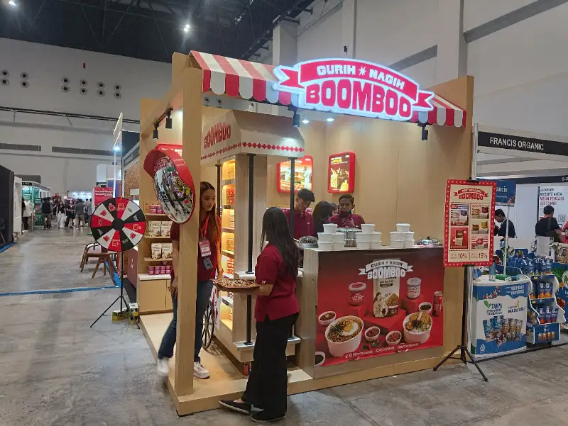Ilustrasi sambal kemasan Boomboo untuk Stapo.id
