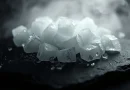 Ilustrasi sublimasi dry ice menghasilkan uap dingin untuk modifikasi cuaca